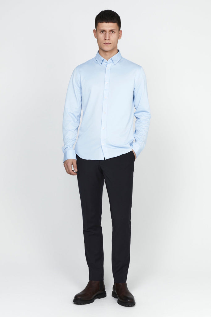 Matinique® MATrostol Jersey Shirt/Chambray Blue - CORE AW25