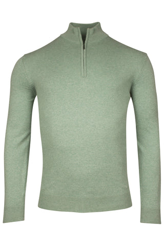 BAILEYS® 1/4 Zip Summerweight Jumper/Soft Green - New SS25