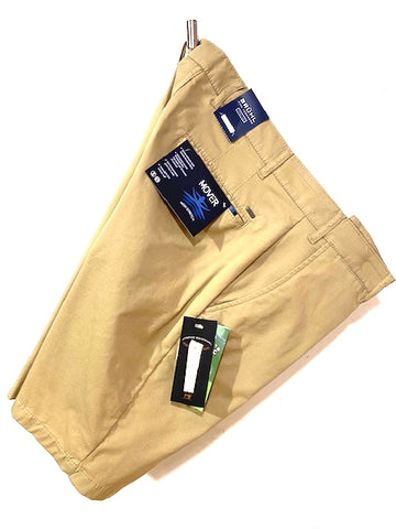 BRUHL® LONDON Cotton Stretch Shorts/Dark Beige - SS25 SALE