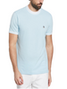 Original Penguin® Archive Organic Cotton Pique T-Shirt/Cool Blue - AW23 SALE