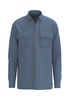 FYNCH HATTON® Corduroy Overshirt/Cloud Blue - AW24 SALE