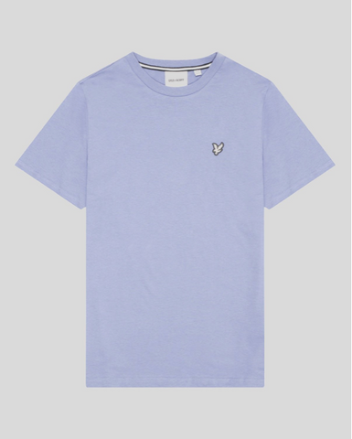 Lyle & Scott Premium Vintage Cotton Crewneck T-Shirt/Factory Blue - AW24 SALE