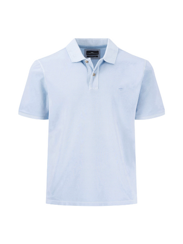 FYNCH HATTON® Sun Faded Polo Shirt/Summer Breeze - SS25 SALE