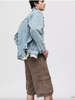 Levi's® 478 Baggy Cargo Shorts/Rain Drum Brown - New SS25