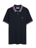 Original Penguin® Interlock Tipped Polo Shirt/Dark Sapphire - New HS25