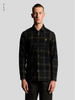 Lyle & Scott Tartan Corduroy Shirt/Jet Black - New AW25