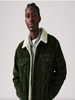 Levi's® Relaxed Corduroy Sherpa Trucker/Duffel Bag Green - New AW25