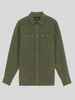 Lyle & Scott Corduroy Shirt/Deep Depths - New AW25