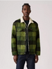 Levi's® Relaxed Plaid Sherpa Trucker/Duffel Bag Green - New AW25