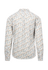 FYNCH HATTON® Premium Flower Print Shirt/Stone Green - AW24 SALE