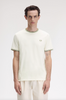Fred Perry Twin Tipped T-Shirt/Light Ecru/Olive - New SS25