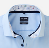 OLYMP® LUXOR Modern Fit Contrast Trim Shirt/Sky - New SS25
