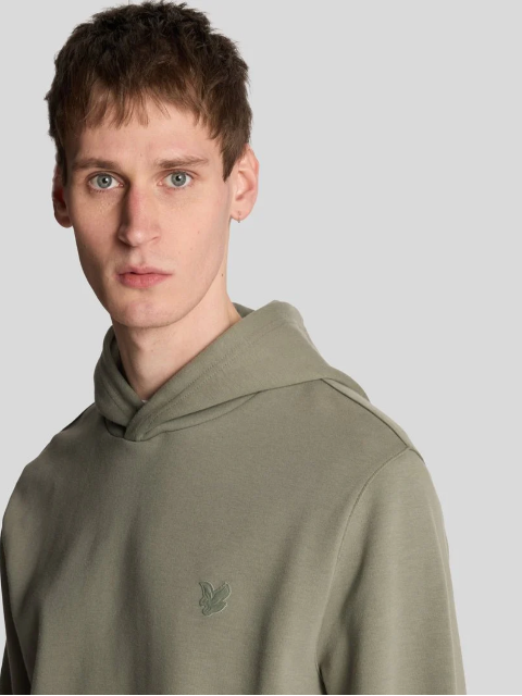 Lyle & Scott Blend Hoodie/Clay Green - New HS25
