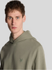 Lyle & Scott Blend Hoodie/Clay Green - New HS25