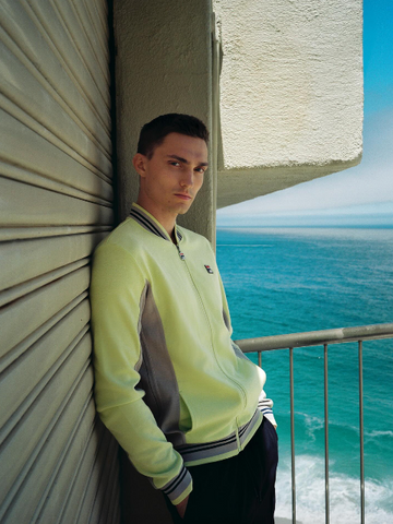 Fila® SETTANTA Track Jacket/Shadow Lime - SS25 SALE