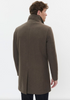 Matinique® Harvey N Classic Wool Coat/Brindle - New AW25