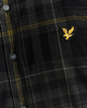 Lyle & Scott Tartan Corduroy Shirt/Jet Black - New AW25