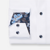 OLYMP® LUXOR Modern Fit Floral Trim Shirt/White - New AW25