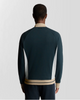 Lyle & Scott Reframed Heavyweight Contrast Raglan Bomber/Carbon - New AW25