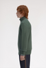 Fred Perry Half Zip Sweat Shirt/Court Green - New AW25