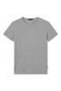 Matinique® Jermalink Cotton Stretch Crew T-Shirt/Grey Melange - CORE SS25
