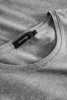 Matinique® Jermalink Cotton Stretch Crew T-Shirt/Grey Melange - CORE SS25