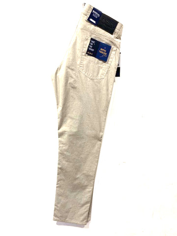 BRUHL® YORK Lightweight Cotton Trousers/Summer Stone - SS23 SALE