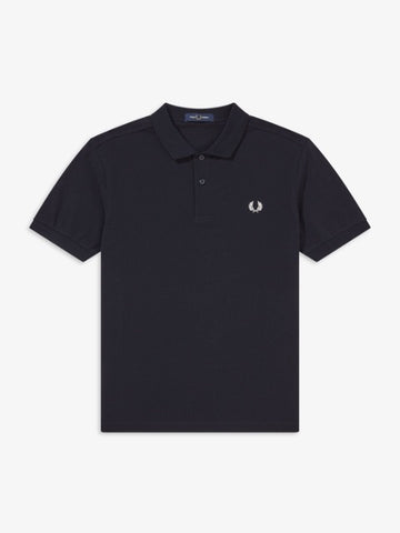 Fred Perry One Colour Shirt/Navy - CORE AW23