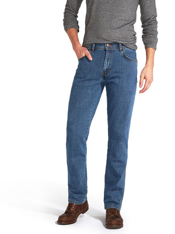 Wrangler® TEXAS STRETCH Regular Fit Jean/Stonewash - CORE SS25