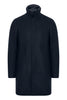 Matinque Harvey N Classic Wool Coat/Dark Navy - New AW23