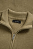 Matinique® MALagoon Z 1/4 Zip Jumper/Silver Beige Melange - AW26