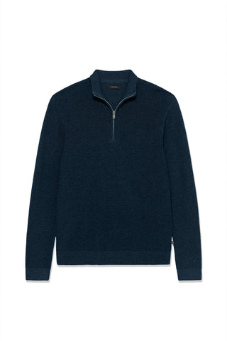Matinique® MALagoon Z 1/4 Zip Jumper/Navy Blazer - AW26