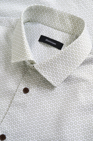 Matinique® MATrostol Microprint Shirt/White - SS26