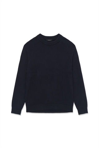 Matinique® MAHellson Cotton Rib Jumper/Dark Navy - AW26