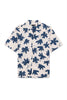 Matinique® Klampo S/S Flower Print Shirt/Vanilla Ice - SS26