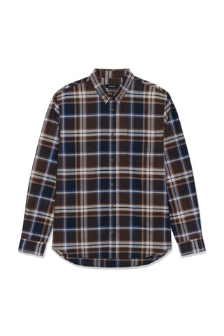 Matinique® Trostol BD Check Shirt/Blue Mirage - AW26