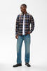 Matinique® Trostol BD Check Shirt/Blue Mirage - AW26
