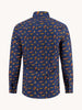 A FISH NAMED FRED SEAGULL PRINT SHIRT/NAVY - NEW AW25