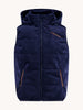 A FISH NAMED FRED HOODED BODYWARMER RIB/NAVY - NEW AW25