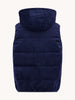 A FISH NAMED FRED HOODED BODYWARMER RIB/NAVY - NEW AW25