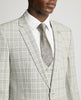 REMUS UOMO® Lucian Slim 3 Piece Check Suit/Light Grey - New SS24