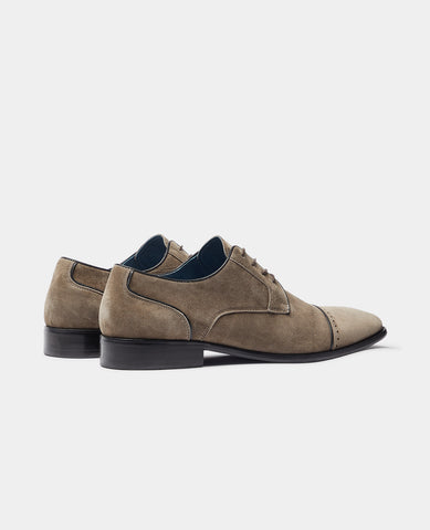 REMUS UOMO® 'Bonuci' Suede Shoes/Summer Grey - New SS24