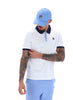FILA® BORG BB1 Polo Shirt/White/Fila Navy/Vista Blue - New SS25