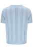 FILA® CORRADO Knitted Panel Tee/Skyway - HS26
