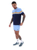 Fila® DUNCAN Cut & Sew T-Shirt/Vista Blue - New SS25