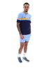 Fila® DUNCAN Cut & Sew T-Shirt/Vista Blue - New SS25
