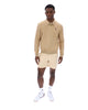 Fila® FRANCESCO Suede Jacket with Raised Tipping/Classic Beige - SS26