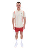 FILA® GIORGIO Knitted Polo Shirt/Tapioca - HS26