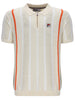 FILA® GIORGIO Knitted Polo Shirt/Tapioca - HS26