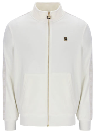 Fila® GOLD BOSCO VELOUR TRACK TOP/WHITE - AW26